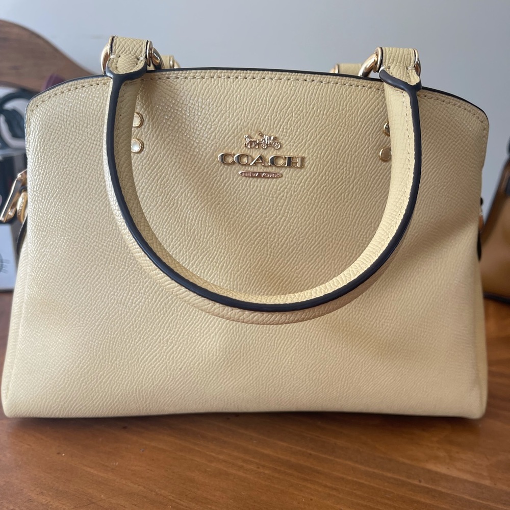 Coach handbag and matching wallet